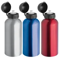 MacMa 3x Aluminium Trinkflasche / Sportverschluss / Sportflasche /