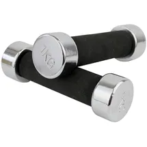 master"in' Hantelset Hantel 2 x 1 kg Chrom