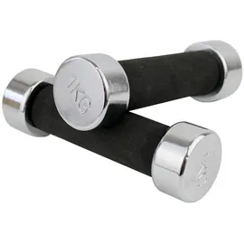 master"in' Hantelset Hantel 2 x 1 kg Chrom
