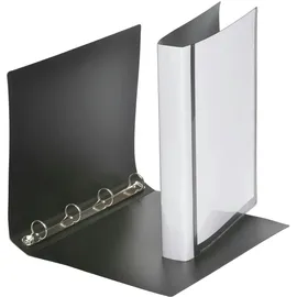 FolderSys Ringbuch 4-Ringe schwarz
