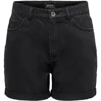 Only ONLVEGA Jeansshorts Schwarz XS