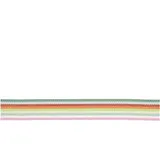Rico Design Webband Multi Streifen, Pink/Grün/Gelb/Rot/Blau
