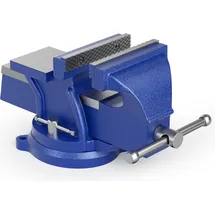 XPOtool Wiltec Schraubstock Light Duty 100 mm) Klemmbacke, Amboss leichte Beanspruchung für Werkbank