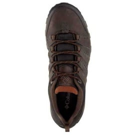 Columbia Woodburn II WP wasserdichte Wanderschuhe für Herren, Braun (Cordovan Cinnamon), 46