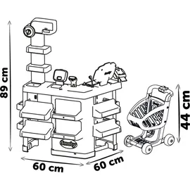 Smoby Supermarkt mit Einkaufswagen (310700)