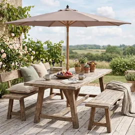 Sekey Sonnenschirm Ø 300 cm Taupe