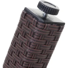 Mendler Cava Beistelltisch 80 x 80 x 80 cm Braun