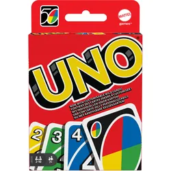 Mattel Games UNO, Kartenspiel, Abwurf, 7 Jahr(e), Familienspiel