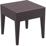 CLP Miami Beistelltisch 45 x 45 cm braun