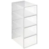 5five simply smart Aufbewahrungsbox 4er Set transparent