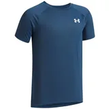 Under Armour Tech 2.0 SS, - wham Blue, White - YLG