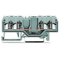WAGO 280-815/281-410 Diodenklemme 5mm Zugfeder Belegung: L Grau 100St.