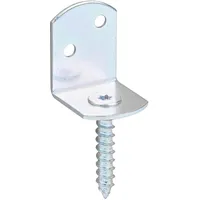 GAH Alberts Flechtzaunhalter 83x32x30x38mm galv.verz.d.pass.L-Form