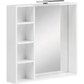 Schildmeyer Samu Spiegel 147762, weiß glanz, 73,3 / 15,8 / 77 cm