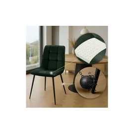 CLP 2er Set Esszimmerstuhl Tilde grün