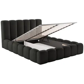 luxkor24 VELORA 200 x 200 cm Schwarz
