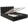 luxkor24 VELORA 200 x 200 cm Schwarz
