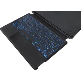 Samsung Tucano Book Cover Keyboard with Trackpad für Tab S6 Lite - Schwarz