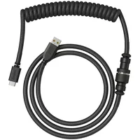 Glorious PC Gaming Race Coiled Cable USB-C auf USB-A 1,37 m (GLO-CBL-COIL-BLACK)