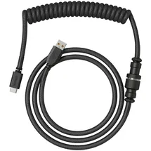 Glorious PC Gaming Race Coiled Cable USB-C auf USB-A 1,37 m (GLO-CBL-COIL-BLACK)