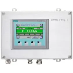 Siemens 7MH49654AA01 SIWAREX WT241 Waegeterminal Waegeelektronik fuer den Einsatz in Bandwaagen - Edelstahlgehaeuse mit 9 Durchfuehrungen - SIWAREX