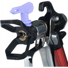 rosfix Spritzpistole für Rosfix UltraSpray RedJet RJ1 Lackiergerät + Rosfix Ultra Spray 517 Lackierdüse + 2x Fingerfilter Weiß 60 Mesh