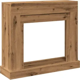vidaXL Kaminumrandung 100 x 30 x 87,5 cm Braun