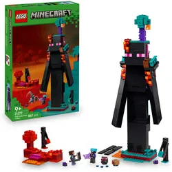 LEGO Minecraft Der Enderman-Turm - Spielzeug für Gamer - 21279