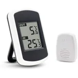 Digitales Thermometer für Innenraum, Funk Thermometer mit Temperaturanzeige