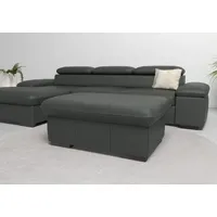 Home affaire Stauraumhocker Alberto, gross, mit Stauraum grau