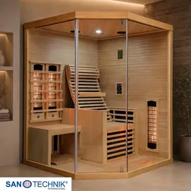 SANOTECHNIK Carbon 3 Infrarotkabine 2 Pers. 150x150x195 cm