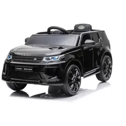 Chipolino Kinder Elektroauto Land Rover Discovery SUV Fernbedienung, EVA-Reifen schwarz