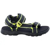 Jack Wolfskin Seven SEAS 3 K Sandale, Blue/Lime, 32 EU