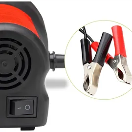 monzana Ölabsaugpumpe elektrisch 12V Kunststoff 5 l/min rot