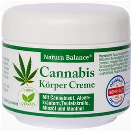 Natura Balance Cannabis Körper Creme 3x125 ml