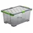 Evo Total Aufbewahrungsbox 44l mit Deckel grau/grün