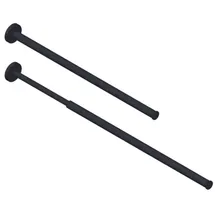 Giese GmbH Handtuchhalter ausziehbar Schwarz Matt 90112-14