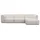 OTTO home Ecksofa Merid jederzeit durch Module erweiterbar L-Form, 295x70x162 cm Samtcord Ottomane rechts beige/creme