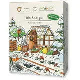 Culinaris Bio Saatgut Adventskalender - Bio Gemüse Saatgut aus regionalem Anbau in ansprechendem Kalender