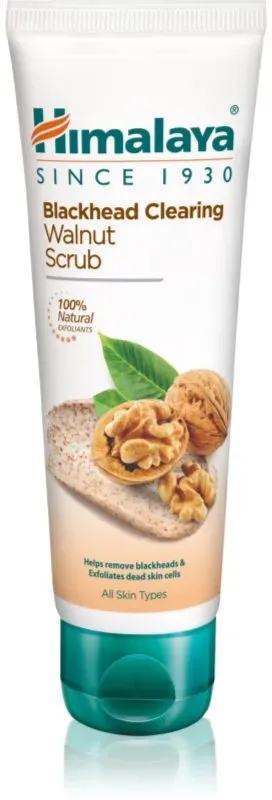 Himalaya Herbals Gentle Exfoliating Walnut Scrub Reinigungspeeling für das Gesicht 75 ml