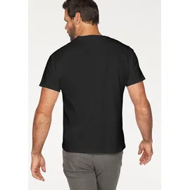 FRUIT OF THE LOOM T-Shirt schwarz/weiß M