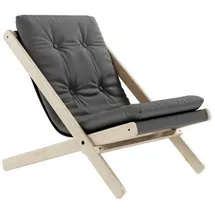 Karup Design »Boogie OUT, Klappstuhl inklusive gepolsterte Sitzauflage«, (1 St.), Sitzauflage: schnelltrocknend, wasserabweisend, Gestell aus Massivholz