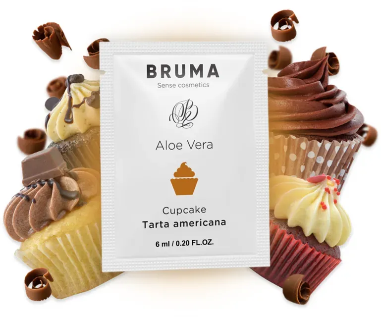 BRUMA  Aloe Vera Gleitgel mit Cupcake-Geschmack 6 ml
