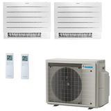 DAIKIN Perfera Klimaanlage Truhe | 2xCVXM20A9 + 2MXM40A9 | 2x2,0 kW