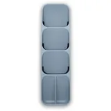 Intirilife Besteckkasten Schubladenorganizer Grau