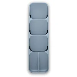 Intirilife Besteckkasten Schubladenorganizer Grau