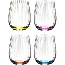 Riedel Tumbler Collection Optical Happy O Glas 0,344 l 4 St.