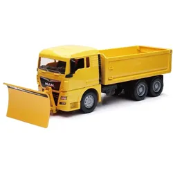 Man TGX XL mit Schneepflug  gelb