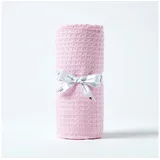 Homescapes Babydecke Waffelpiqué 90/110 cm,