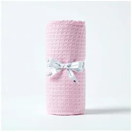 Homescapes Babydecke Waffelpiqué 90/110 cm,